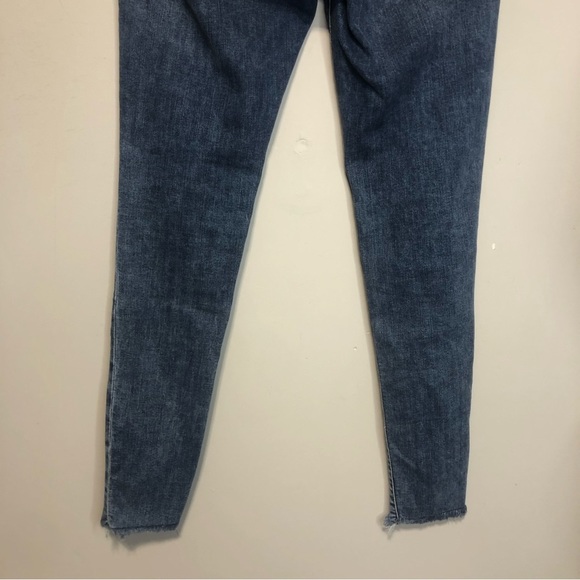 MAVI Alissa High-Rise Super Skinny Distressed Raw Hem Jeans, size 27 - Picture 8 of 14